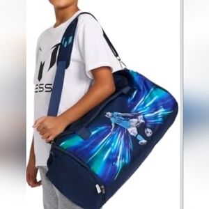 Messi Soccer Kids Duffle Bag Blue